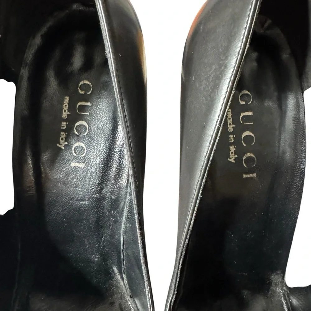 GUCCI Pump wooden heels Size 38